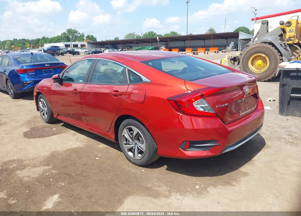 2019 HONDA CIVIC LX VIN: 2HGFC2F68KH567274