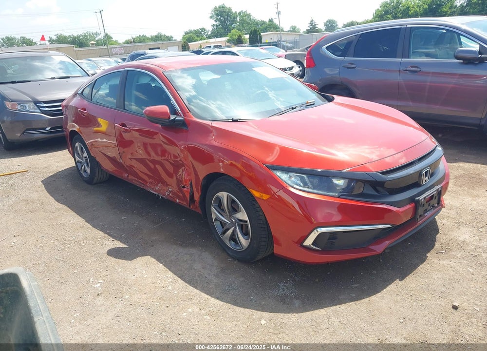 2019 HONDA CIVIC LX VIN: 2HGFC2F68KH567274