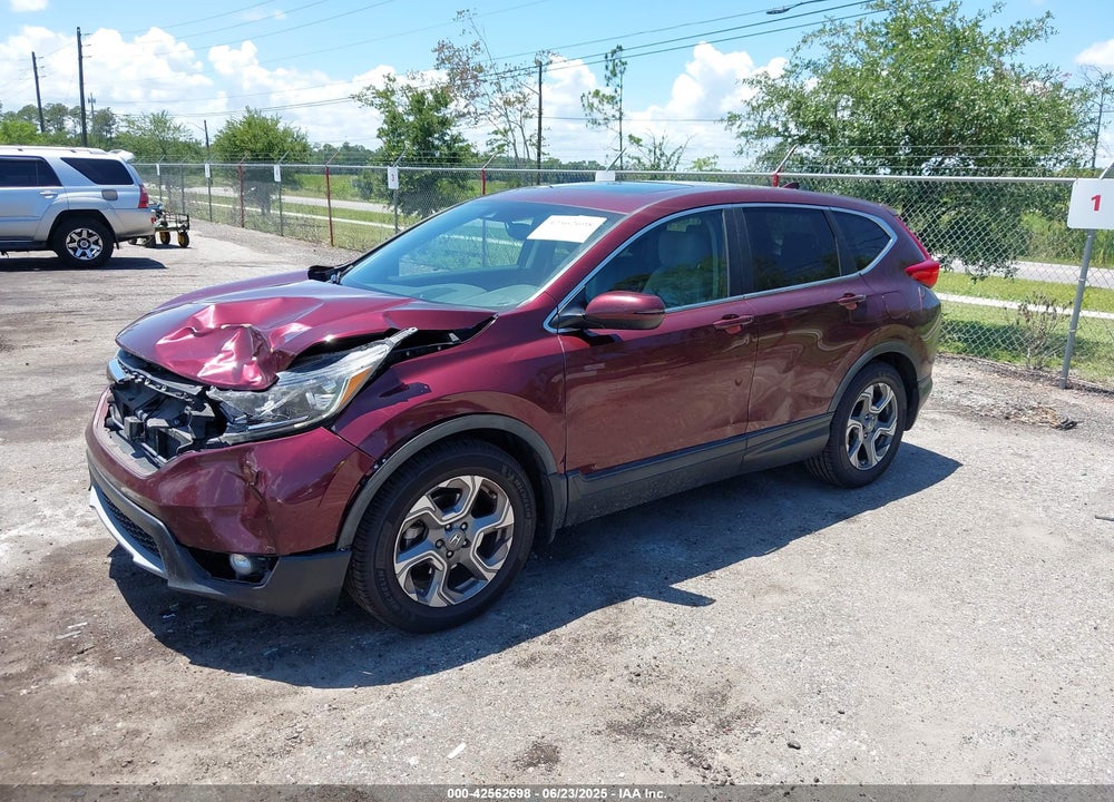 2017 HONDA CR-V EX-L/EX-L NAVI VIN: 7FARW1H86HE029221