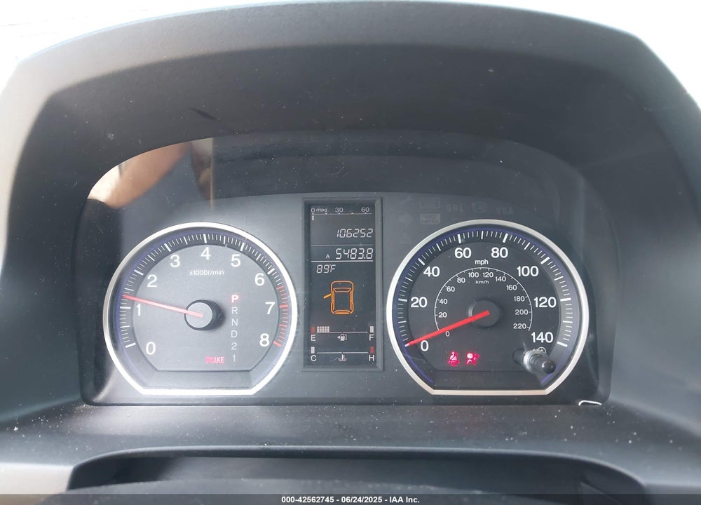 2009 HONDA CR-V EX-L VIN: 5J6RE48779L015182