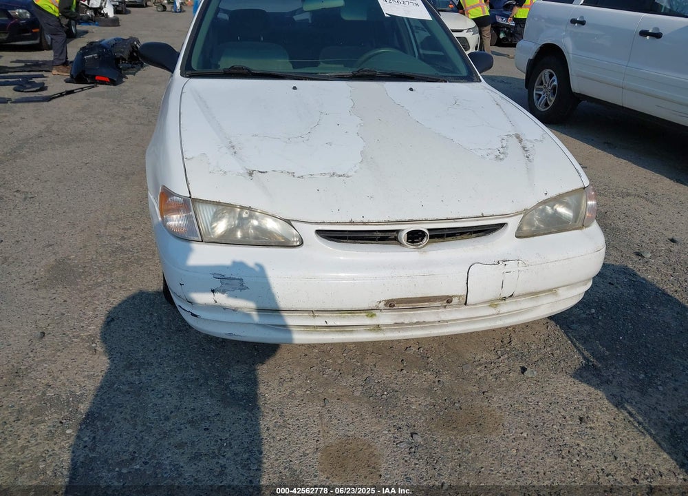 2000 TOYOTA COROLLA VIN: 1NXBR12EXYZ404890