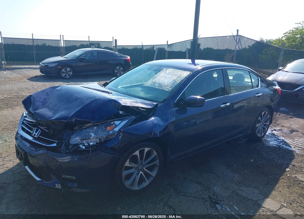 2014 HONDA ACCORD SPORT VIN: 1HGCR2F50EA052152