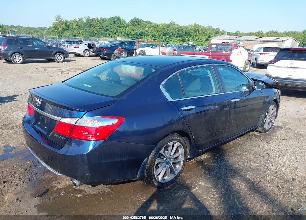2014 HONDA ACCORD SPORT VIN: 1HGCR2F50EA052152