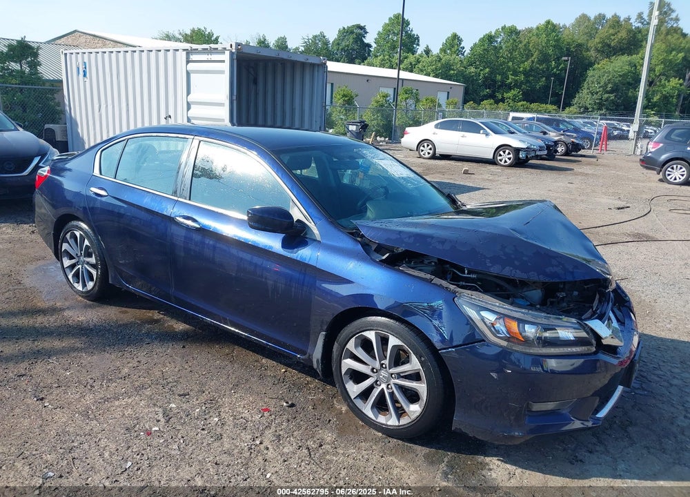 2014 HONDA ACCORD SPORT VIN: 1HGCR2F50EA052152