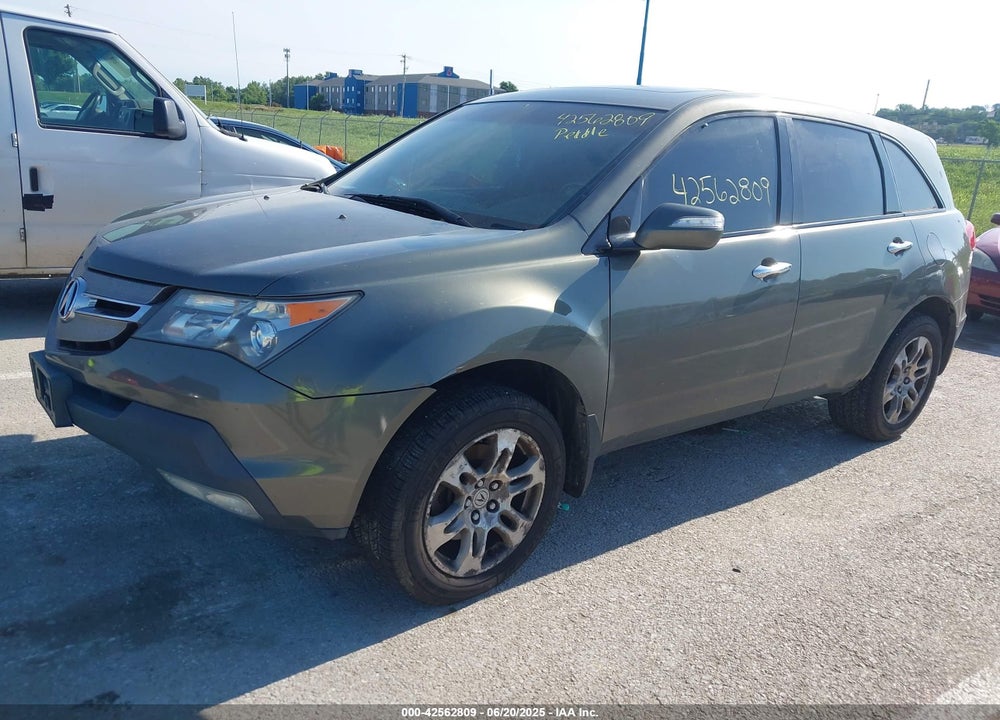 2007 ACURA MDX VIN: 2HNYD28277H542740