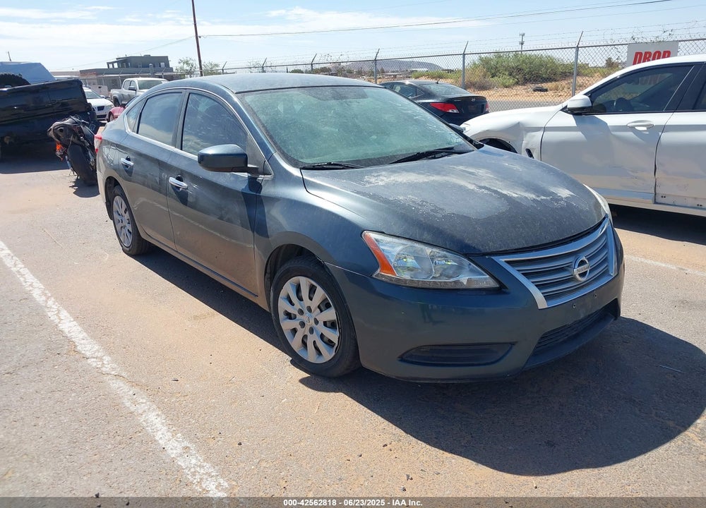 2014 NISSAN SENTRA S VIN: 3N1AB7AP5EL678453