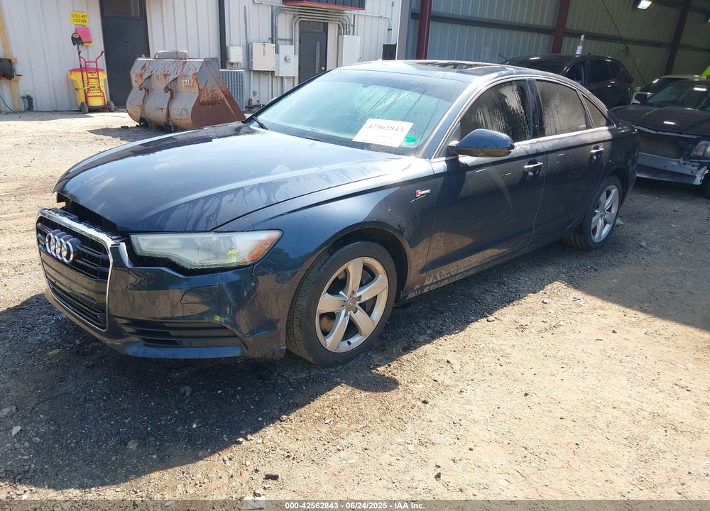 2012 AUDI A6 3.0 PREMIUM VIN: WAUGGAFC1CN087249