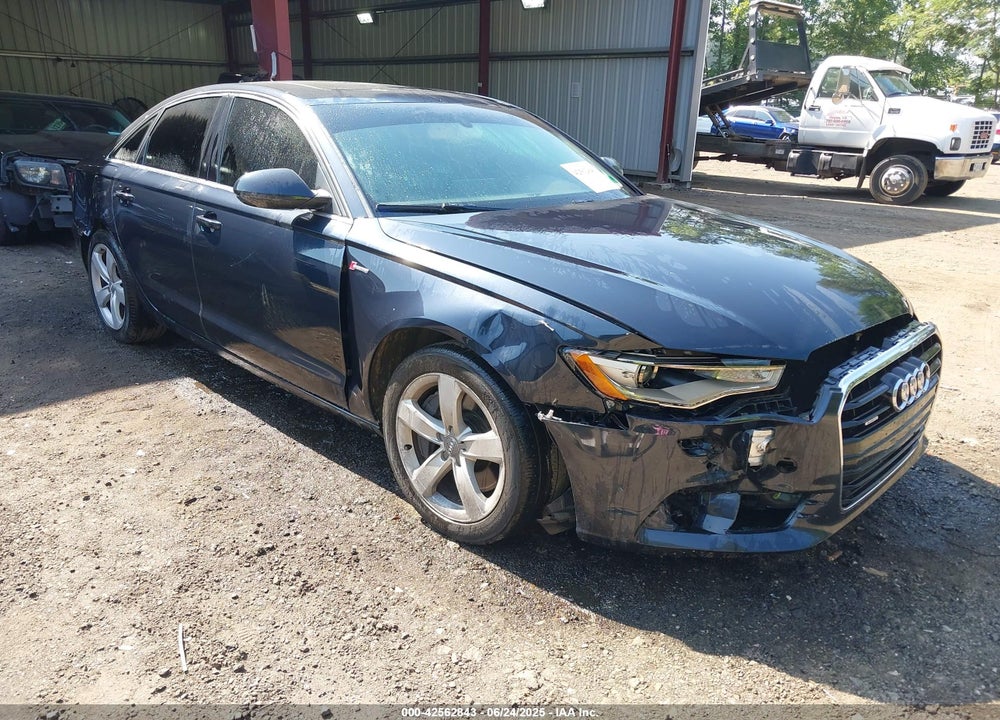 2012 AUDI A6 3.0 PREMIUM VIN: WAUGGAFC1CN087249