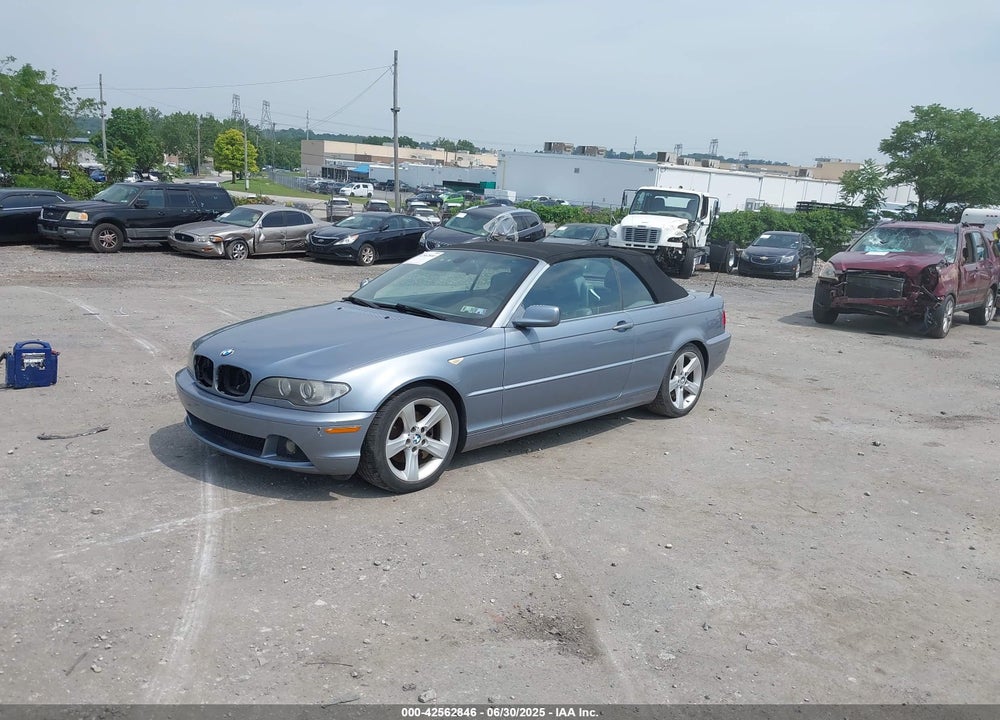 2006 BMW 325CI VIN: WBABW33476PX85816
