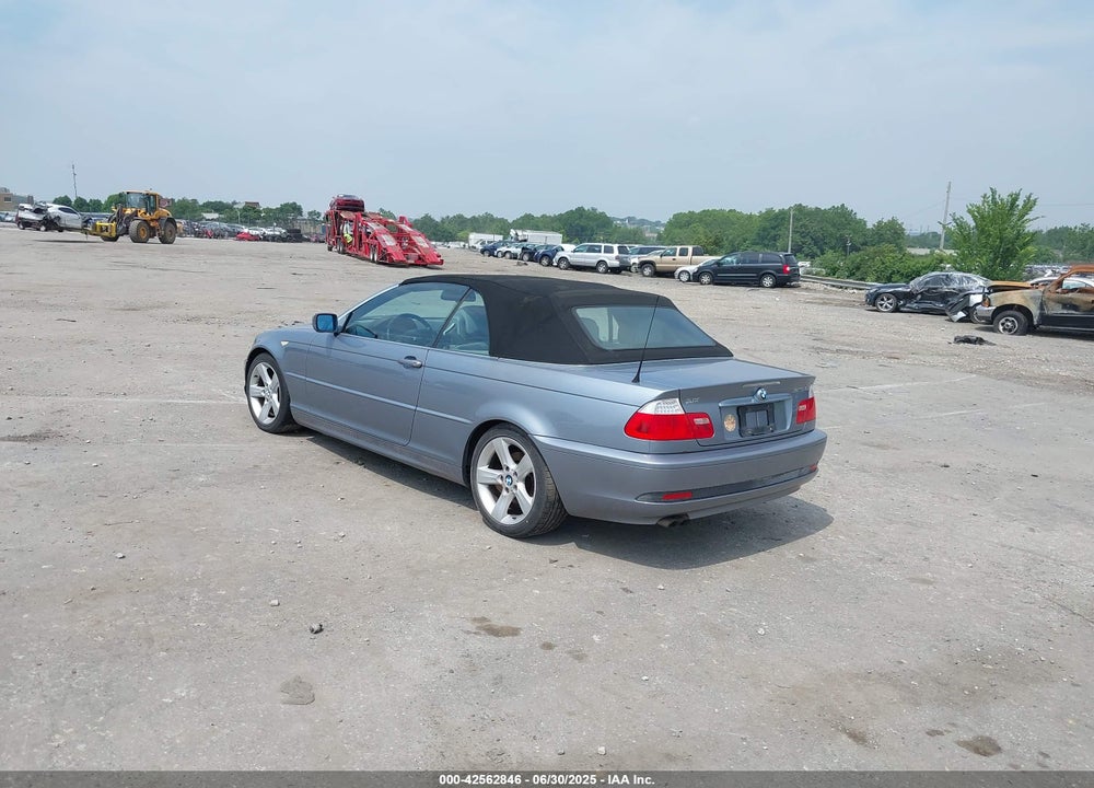 2006 BMW 325CI VIN: WBABW33476PX85816
