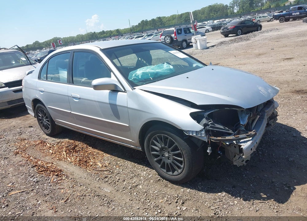 2005 HONDA CIVIC LX VIN: 2HGES16565H618937