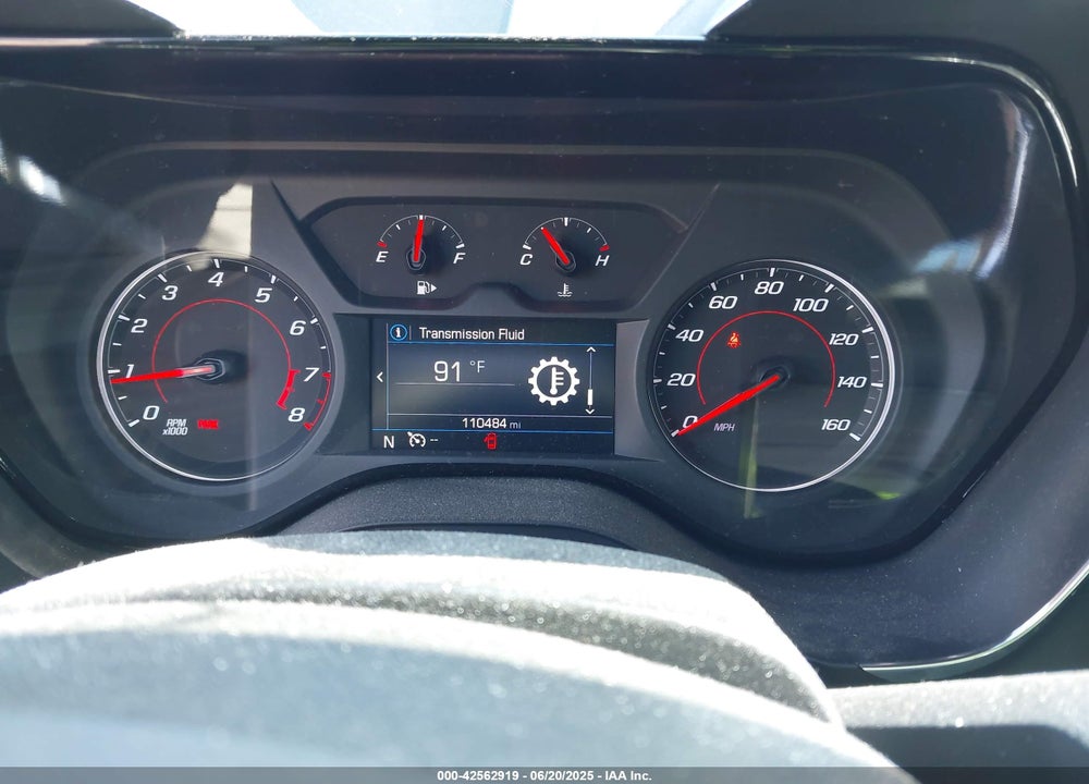 2019 CHEVROLET CAMARO VIN: 1G1FA1RX1K0113416