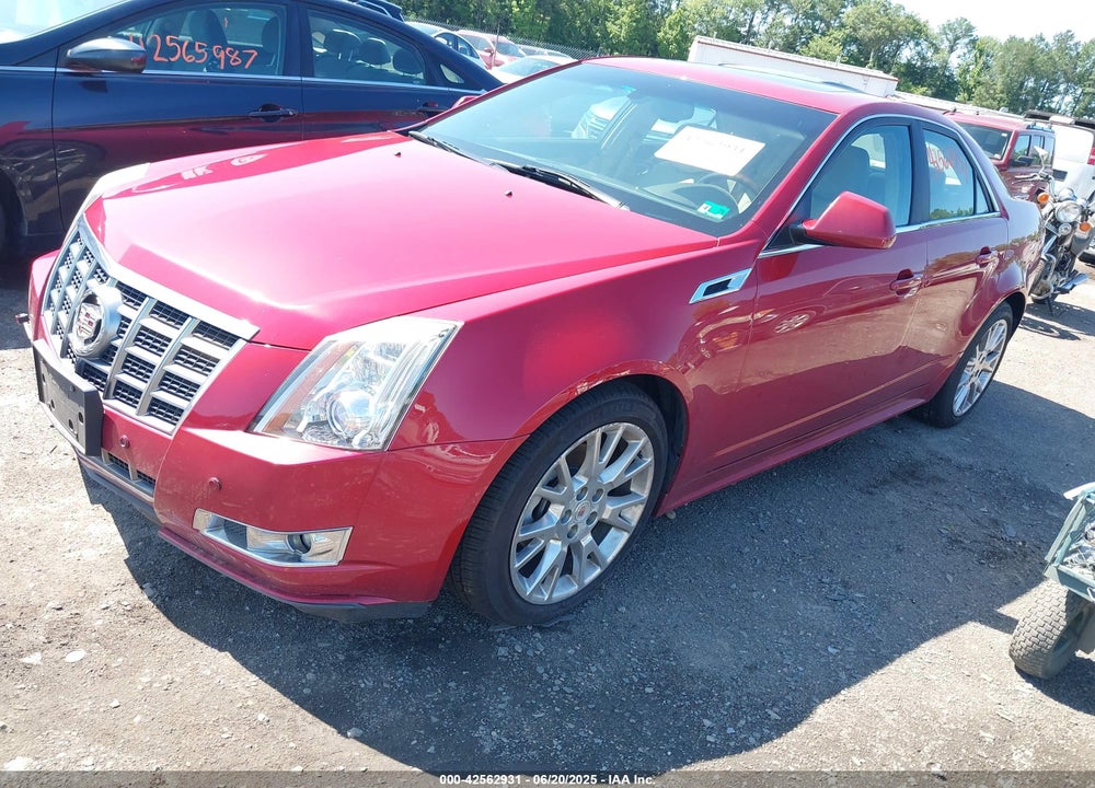 2012 CADILLAC CTS VIN: 1G6DS5E34C0132696