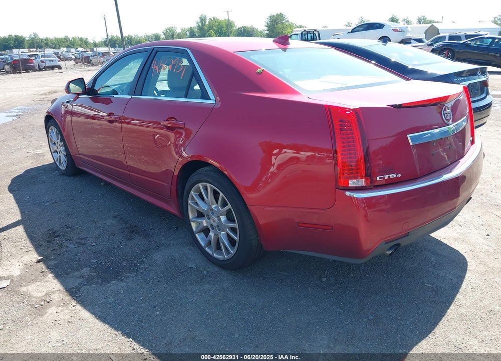 2012 CADILLAC CTS VIN: 1G6DS5E34C0132696