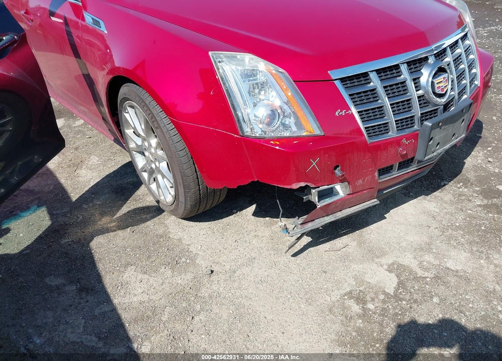 2012 CADILLAC CTS VIN: 1G6DS5E34C0132696