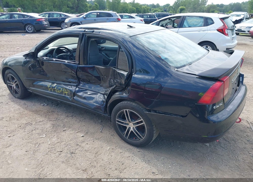 2002 HONDA CIVIC EX VIN: 1HGES26792L032383