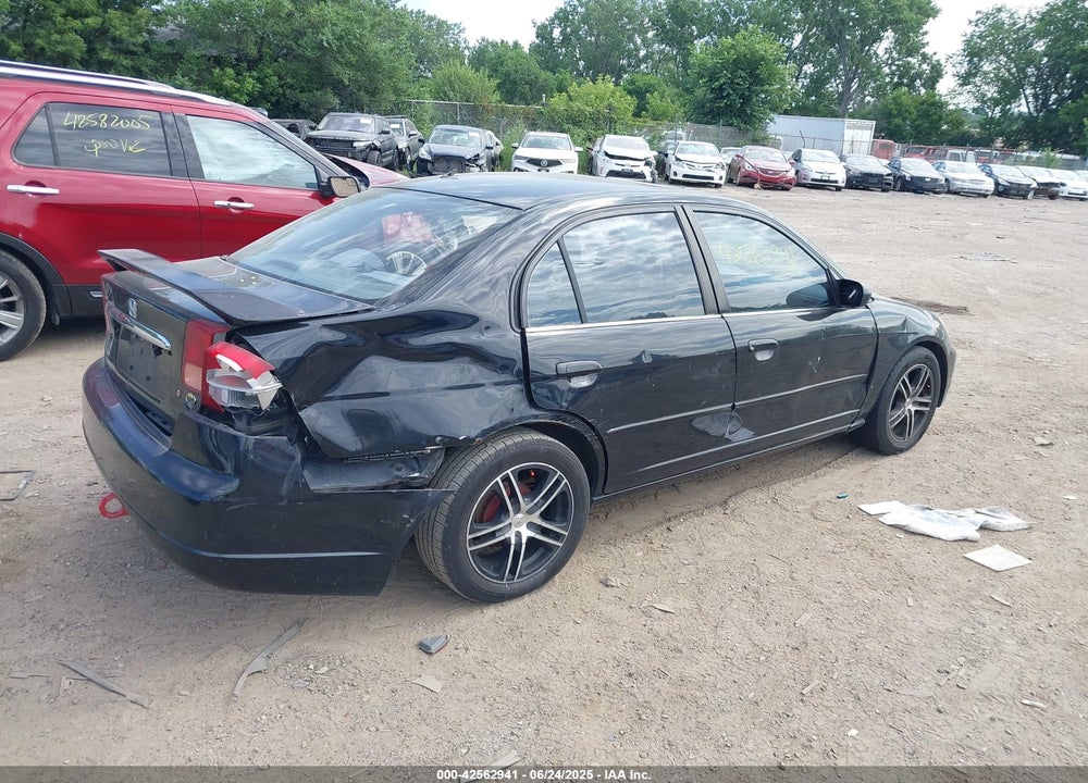 2002 HONDA CIVIC EX VIN: 1HGES26792L032383