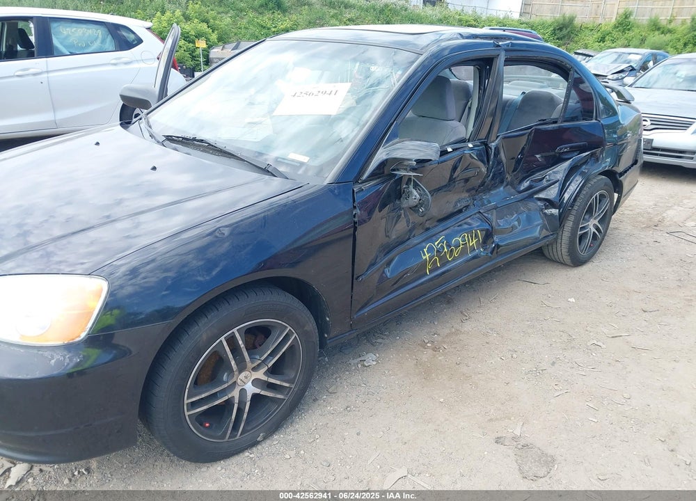 2002 HONDA CIVIC EX VIN: 1HGES26792L032383