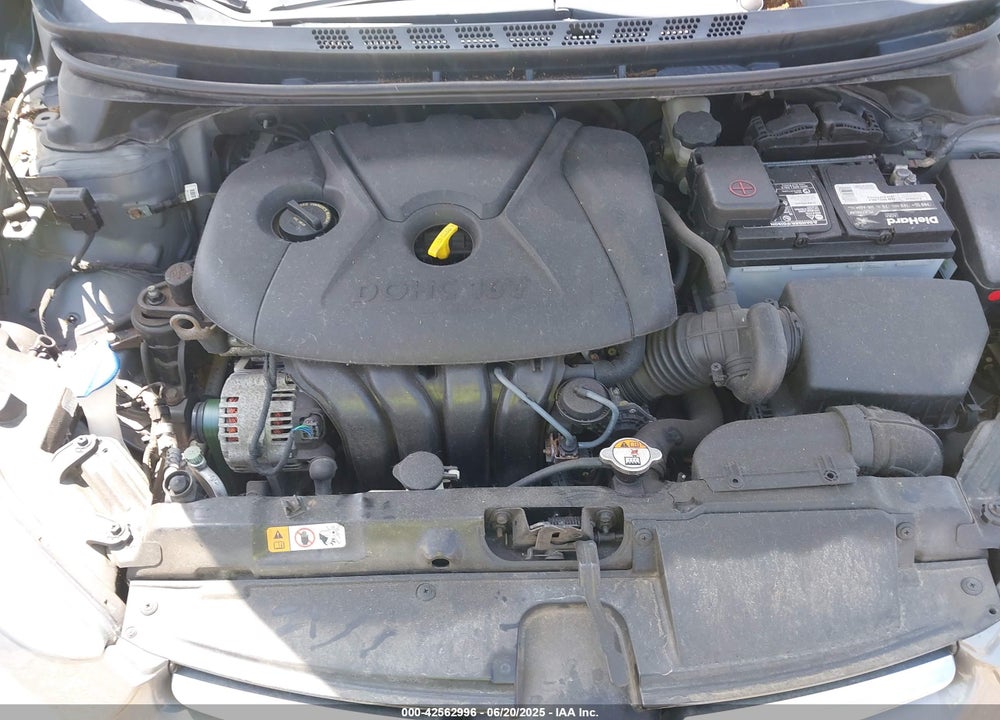 2014 HYUNDAI ELANTRA SE VIN: 5NPDH4AE5EH518837