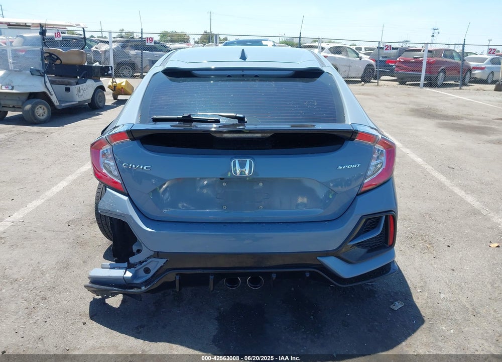 2021 HONDA CIVIC VIN: SHHFK7H40MU418956