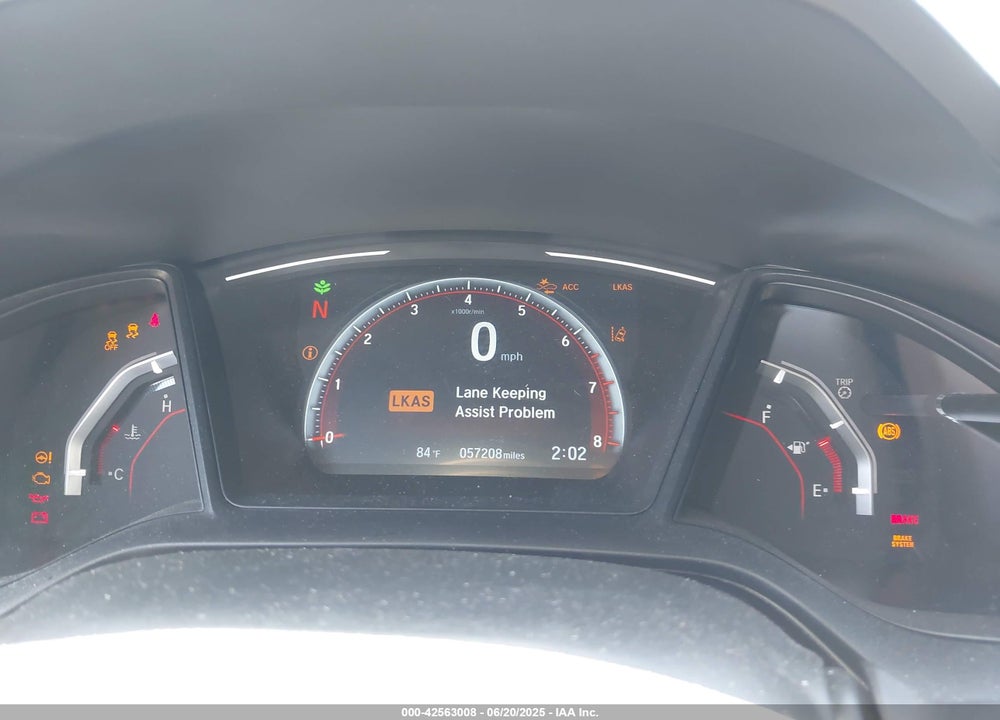 2021 HONDA CIVIC VIN: SHHFK7H40MU418956