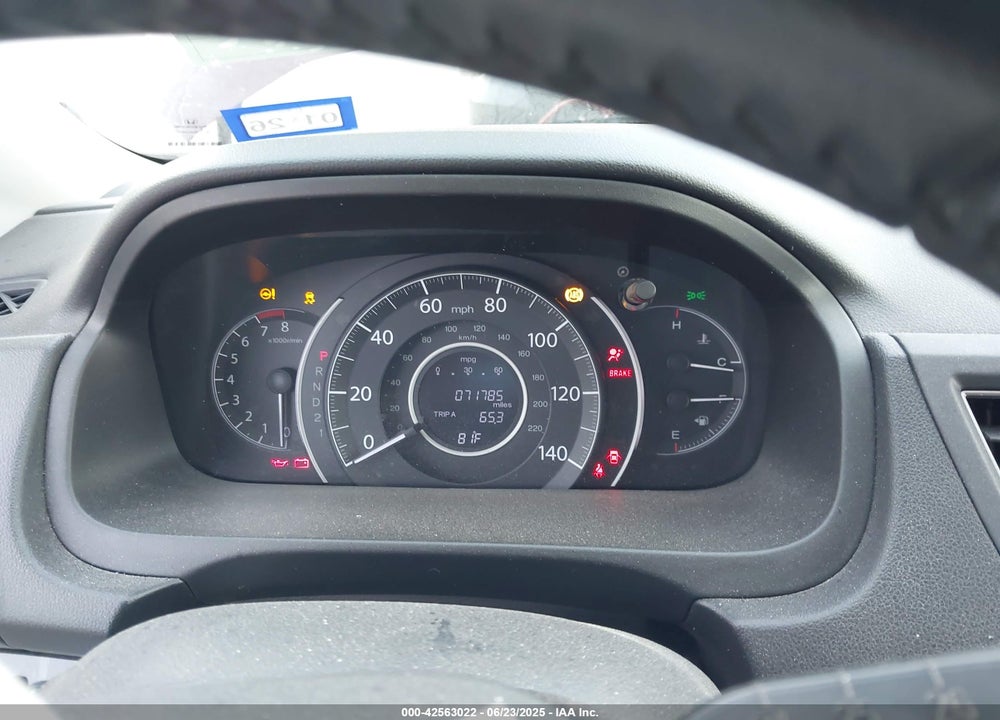 2014 HONDA CR-V VIN: 5J6RM4H72EL069258