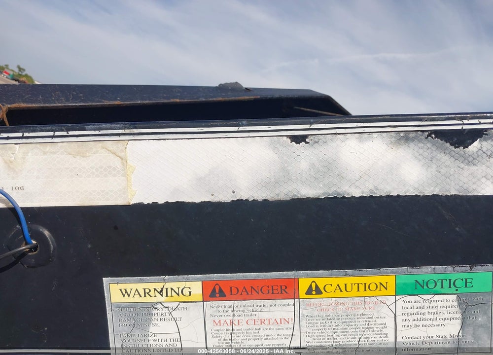 2009 PERFORMANCE TRAILER VIN: 13ZBT283691001133