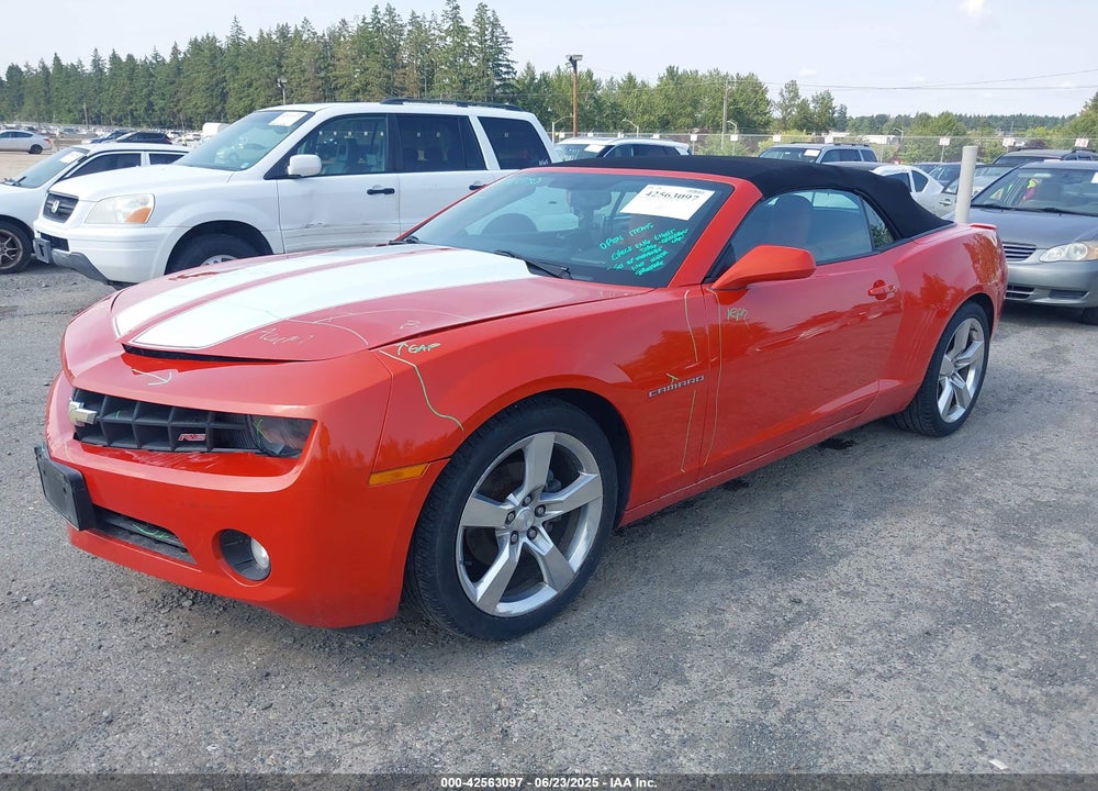 2011 CHEVROLET CAMARO VIN: 2G1FG3DD7B9212917