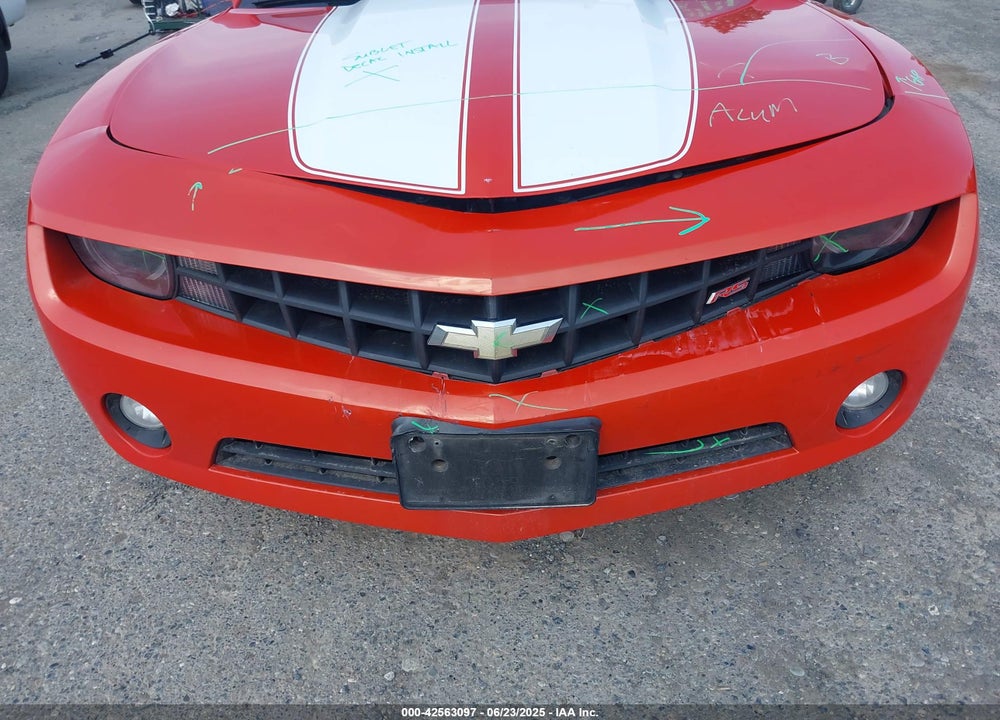 2011 CHEVROLET CAMARO VIN: 2G1FG3DD7B9212917