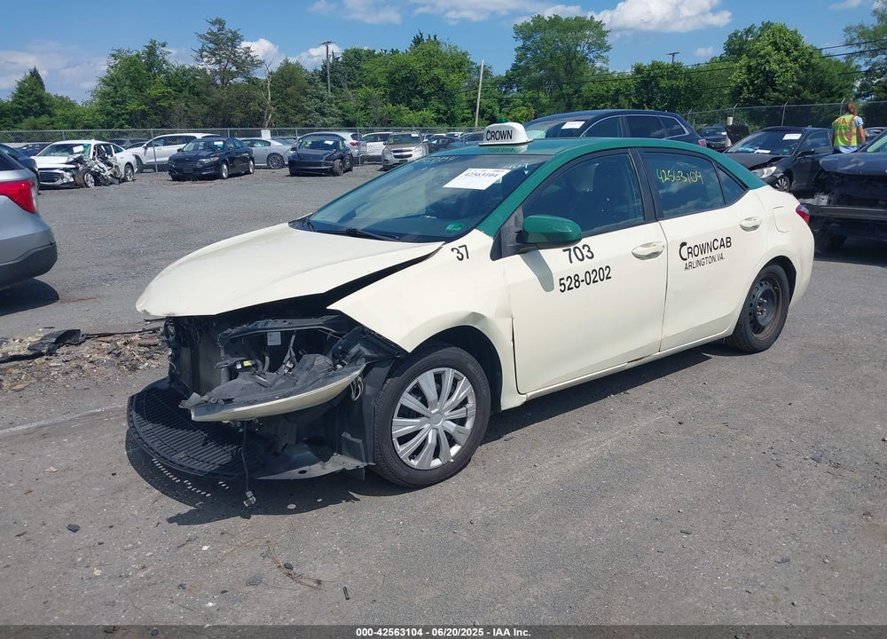2016 TOYOTA COROLLA VIN: 2T1BURHE1GC562782