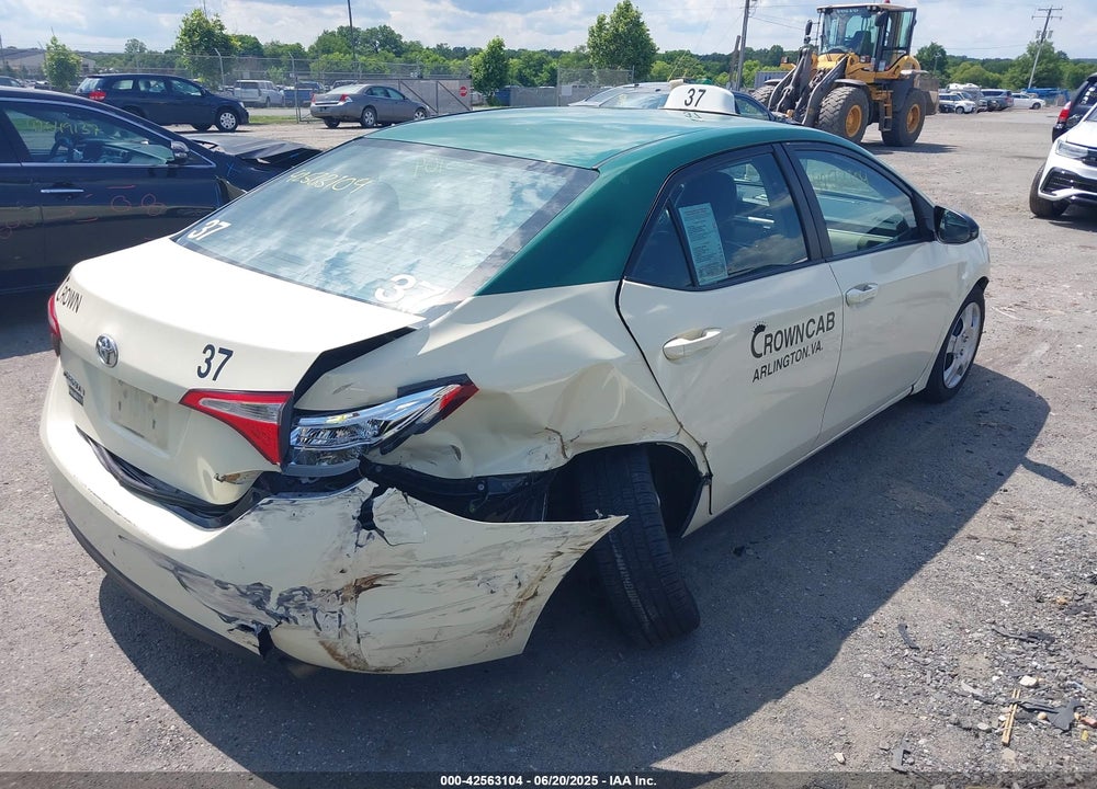2016 TOYOTA COROLLA VIN: 2T1BURHE1GC562782
