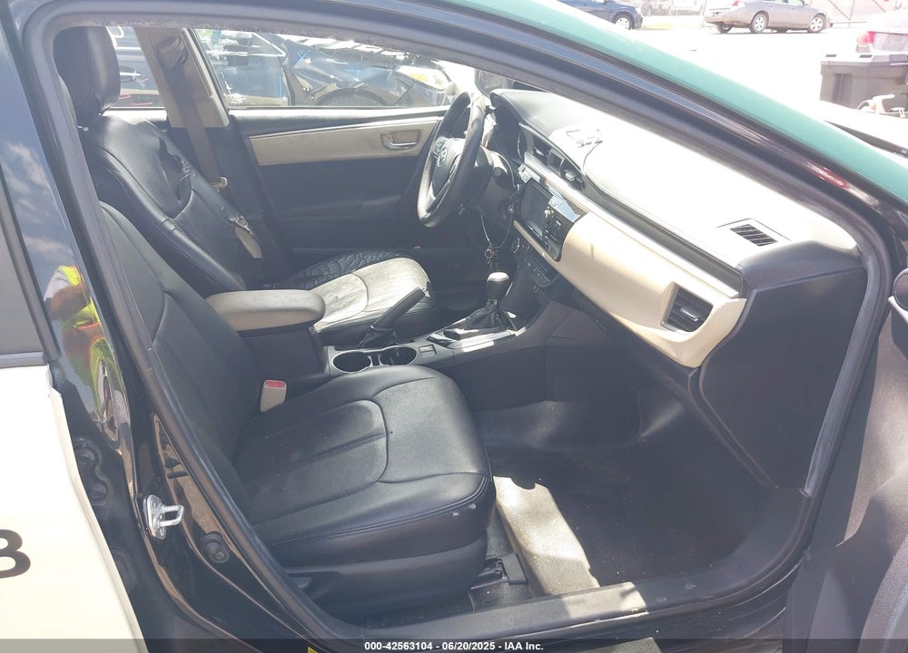 2016 TOYOTA COROLLA VIN: 2T1BURHE1GC562782