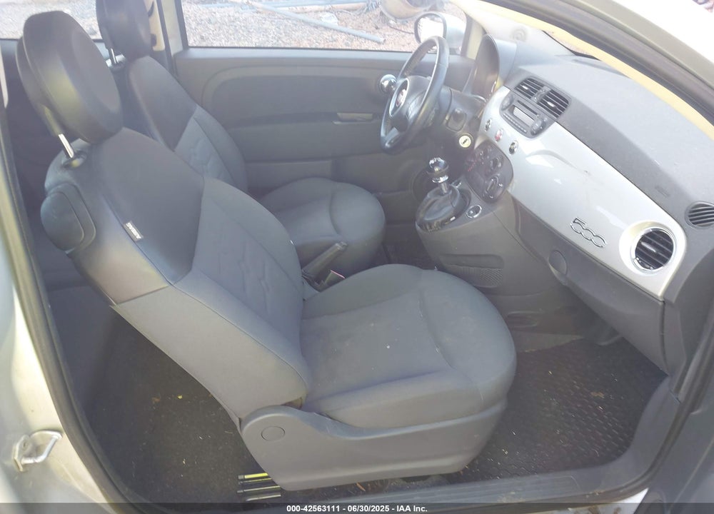 2013 FIAT 500 VIN: 3C3CFFAR8DT752022