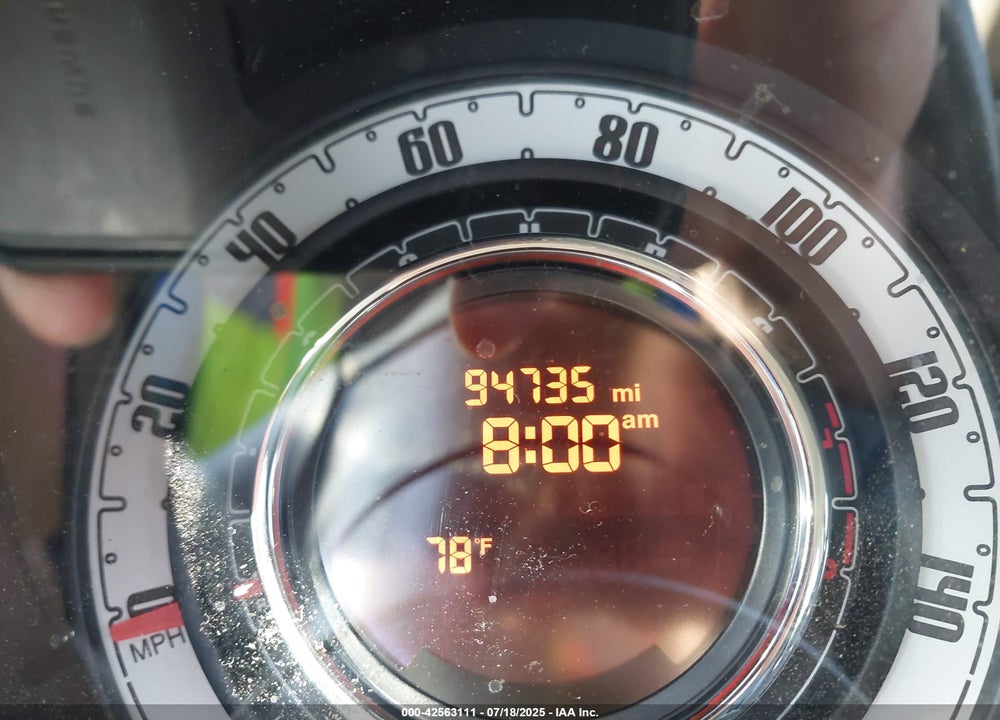 2013 FIAT 500 VIN: 3C3CFFAR8DT752022