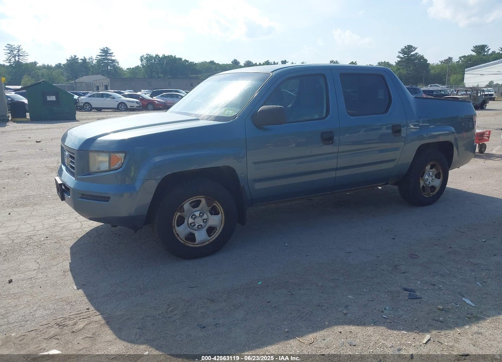 2007 HONDA RIDGELINE VIN: 2HJYK16247H551304