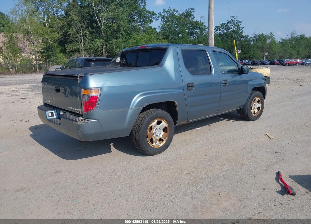 2007 HONDA RIDGELINE VIN: 2HJYK16247H551304