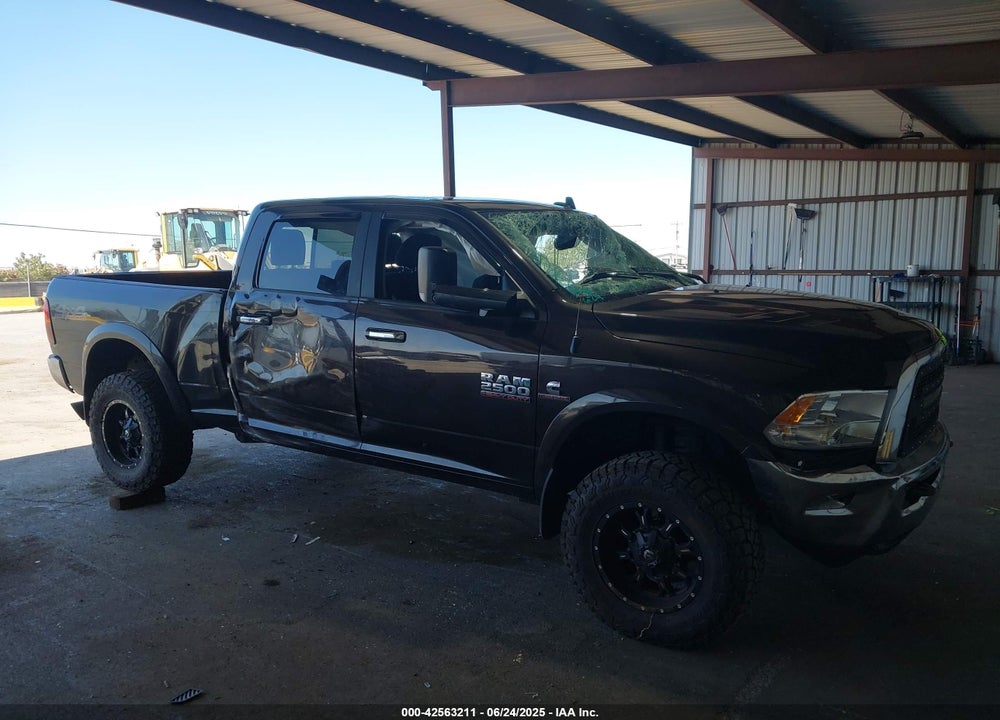 2017 RAM 2500 BIG HORN 4X4 6'4 BOX VIN: 3C6UR5DL7HG537102