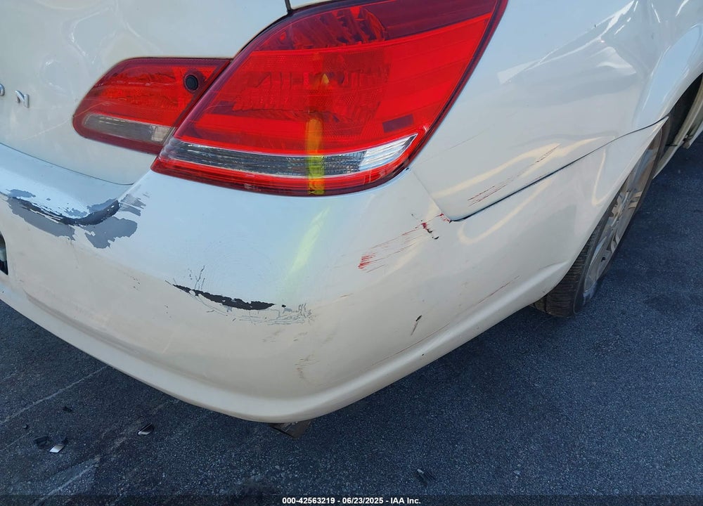 2006 TOYOTA AVALON VIN: 4T1BK36B96U139960