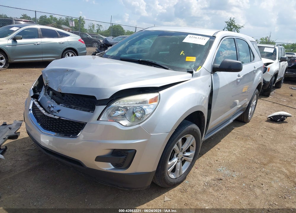 2013 CHEVROLET EQUINOX LS VIN: 1GNALBEK6DZ110982