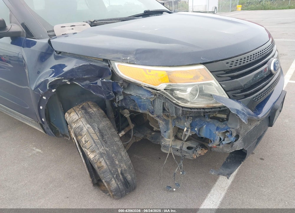 2015 FORD POLICE INTERCEPTOR UTILITY VIN: 1FM5K8AR9FGC07879