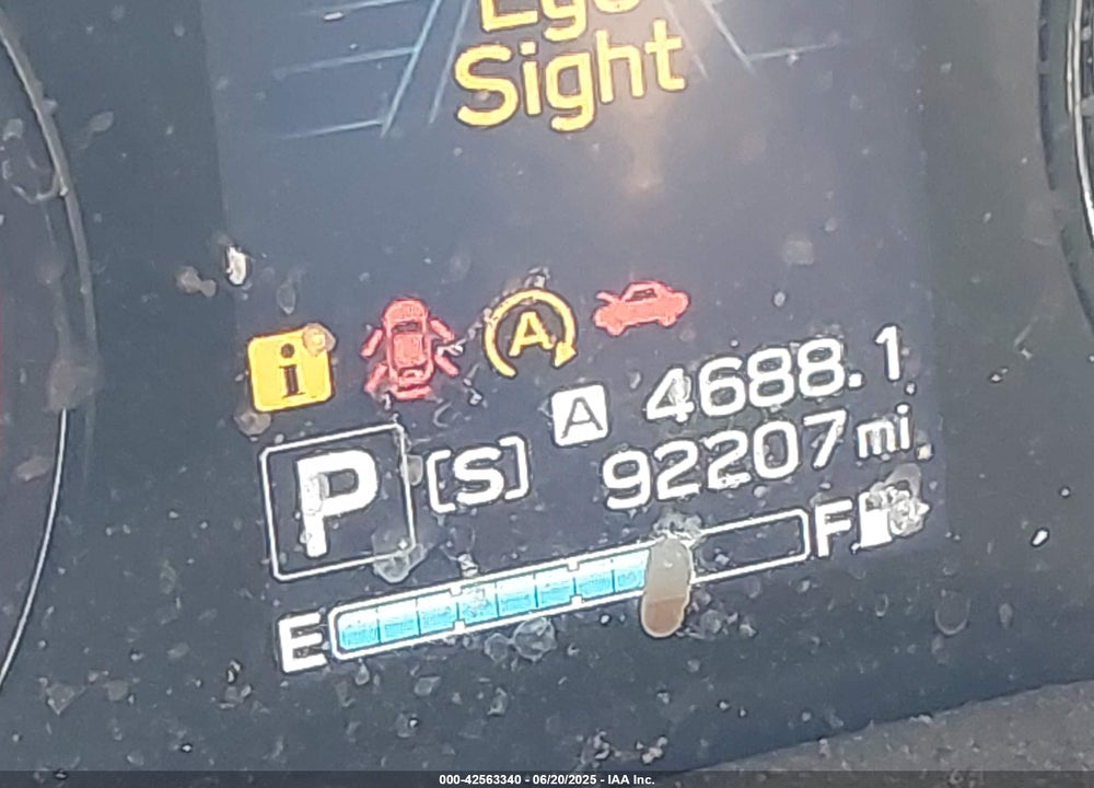 2020 SUBARU FORESTER VIN: JF2SKAAC4LH412883