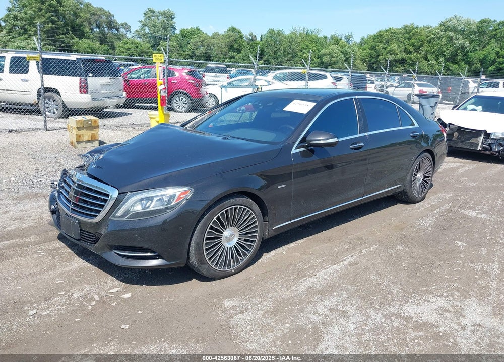 2014 MERCEDES-BENZ S CLASS VIN: WDDUG8FB7EA020726
