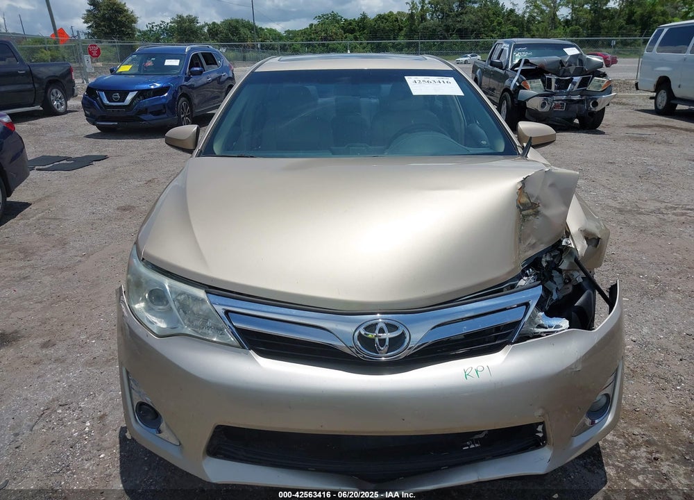 2012 TOYOTA CAMRY VIN: 4T1BF1FK7CU504317