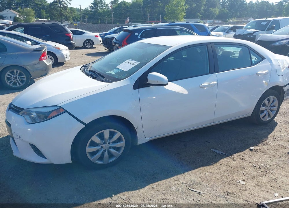 2015 TOYOTA COROLLA VIN: 2T1BURHE2FC472698