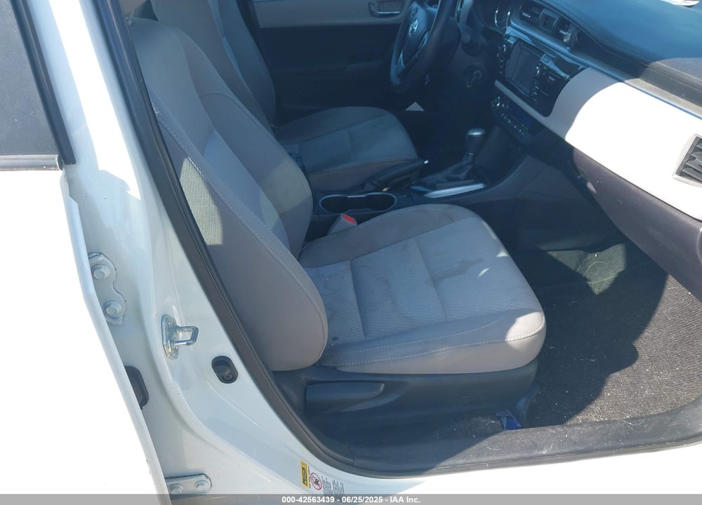 2015 TOYOTA COROLLA VIN: 2T1BURHE2FC472698