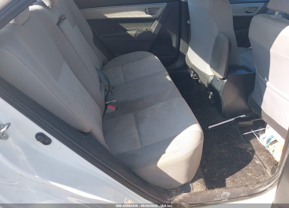 2015 TOYOTA COROLLA VIN: 2T1BURHE2FC472698