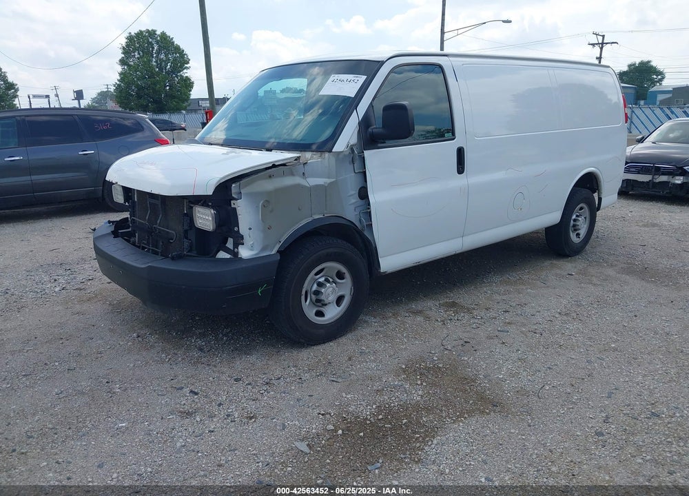 2016 CHEVROLET EXPRESS 2500 WORK VAN VIN: 1GCWGAFF8G1203357