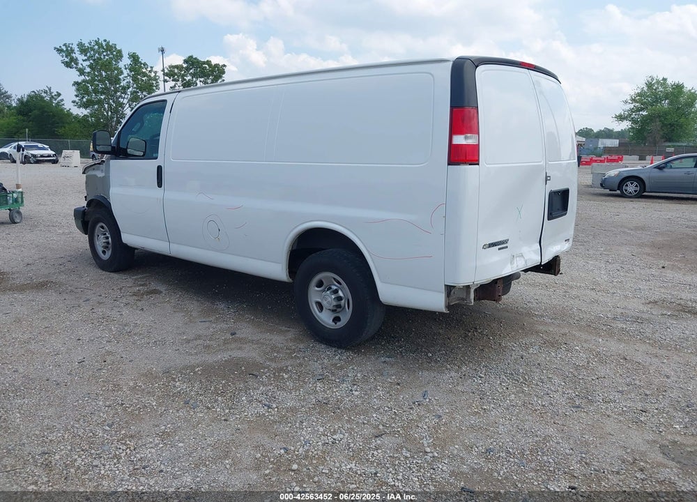 2016 CHEVROLET EXPRESS 2500 WORK VAN VIN: 1GCWGAFF8G1203357