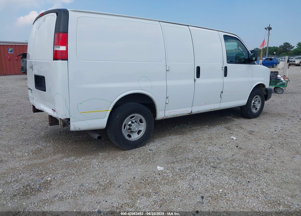 2016 CHEVROLET EXPRESS 2500 WORK VAN VIN: 1GCWGAFF8G1203357