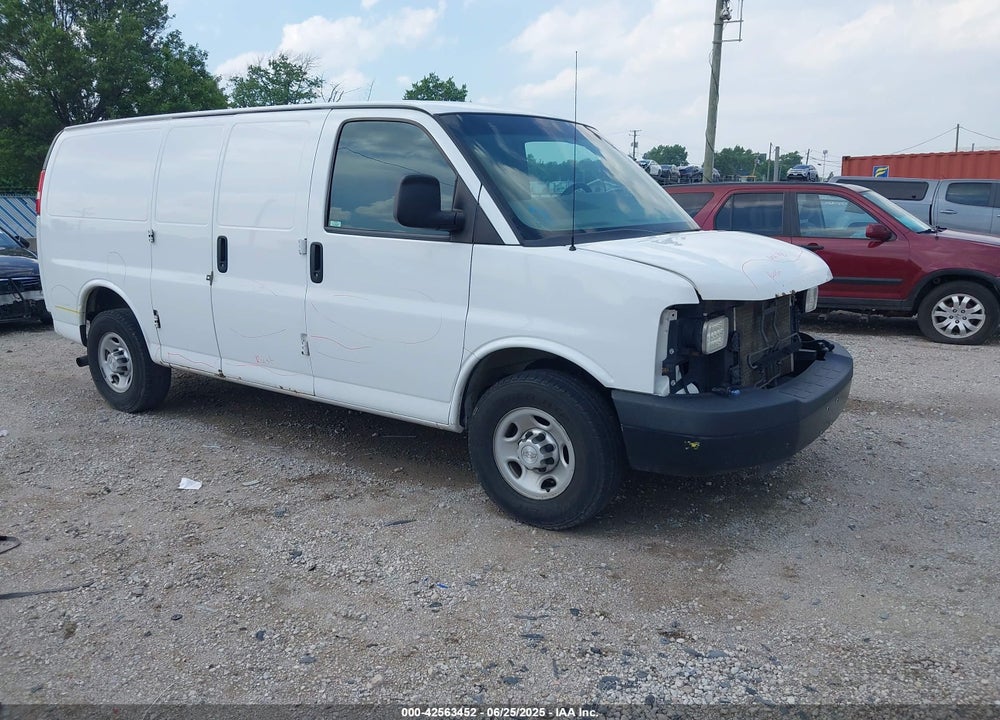 2016 CHEVROLET EXPRESS 2500 WORK VAN VIN: 1GCWGAFF8G1203357